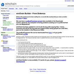 winchain - Build the iPhone/iTouch Compiler Toolchain on Windows XP/Vista