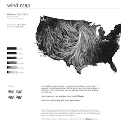 Wind Map - Iceweasel