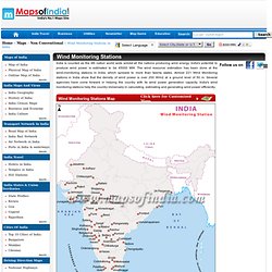 Wind Monitoring Stations in India