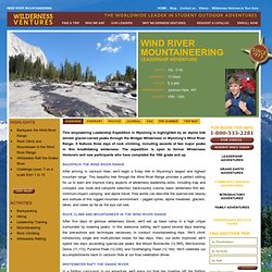 Wind River Mountaineering