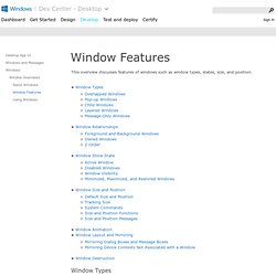 Window Features (Windows) - Iceweasel