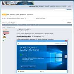 Windows 10 en images