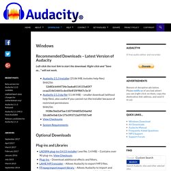 Audacity®