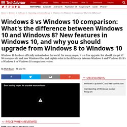 Windows 8 vs Windows 10 comparison: What's the difference? - Review