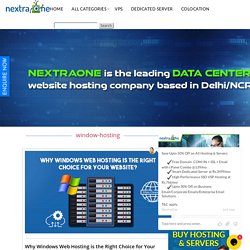 Why Windows Web Hosting Is The Right Choice For Your Website