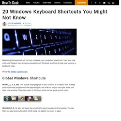 20 Windows Keyboard Shortcuts You Might Not Know