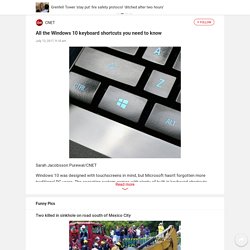 All the Windows 10 keyboard shortcuts you need to know