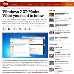 Windows 7 XP Mode: What you need to know - Crave at CNET UK