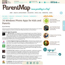30 Windows Phone 7 Apps for Kids and Parents I Best Apps for Kids