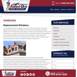Windows - Ameri-Dry Roofing, Sunroom & Awning Contractors