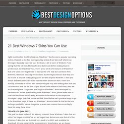21 Best Windows 7 Skins You Can Use for Free
