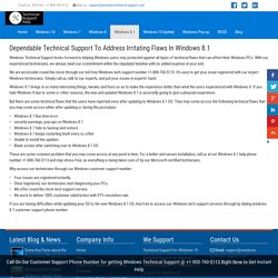 Windows 8.1 Support Number-800-760-5113-Windows 8.1 Tech Help