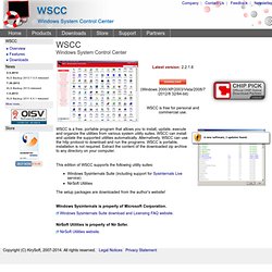KLS SOFT - WSCC - Windows System Control Center