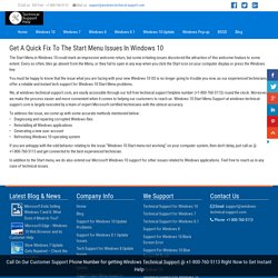 800-760-5113-Windows 10 Start Menu Technical Support Number