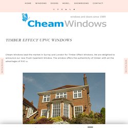 Timber Effect Windows