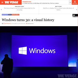 Windows turns 30: a visual history