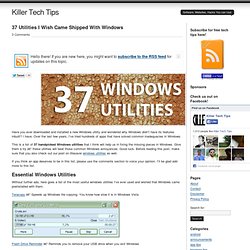 Windows Utilities