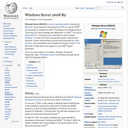 Windows Server 2008 R2