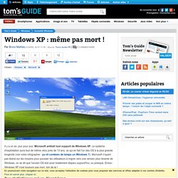 Windows XP : même pas mort !
