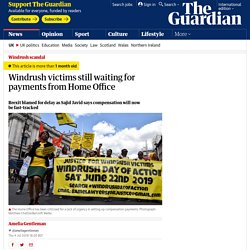 Windrush victims still waiting for payments from Home Office
