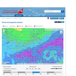 Swellfinder - Wellenhöhe, Wellenrichtung Vorhersage Atlantikküste USA & Canada