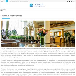 WINHMS - PMS Front Office Software