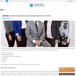WINHMS - Human Resource Management System
