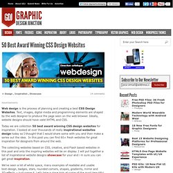 50 Best Award Winning CSS Design Websites