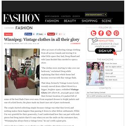 Winnipeg: Vintage clothes in all their glory