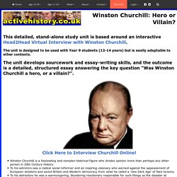 Winston Churchill: Hero or Villain?