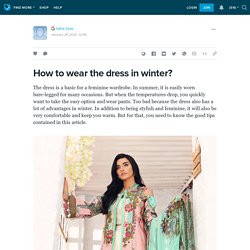 How to wear the dress in winter?: ext_5618215 — LiveJournal