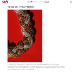 Winter 2019 Jewelry Trends
