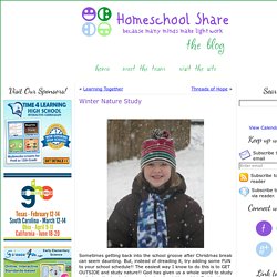 Winter Nature Study « Homeschool Share blog