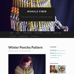 Winter Poncho Pattern