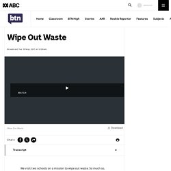 Wipe Out Waste - Classroom - BTN