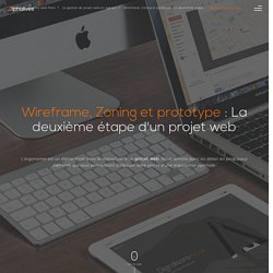 Wireframe, Zoning et prototype : La deuxième étape d'un projet web