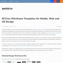 50 Free Wireframe Templates for Mobile, Web and UX Design