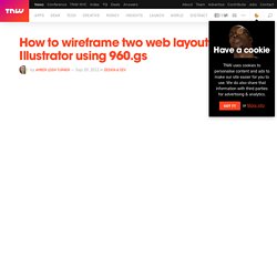 How to Wireframe Using 960.gs & Illustrator