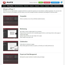 wireframing, mockups and prototyping for websites and applications