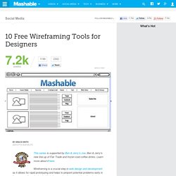 10 Free Wireframing Tools for Designers