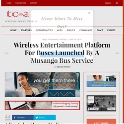 Wireless Entertainment Platform for buses launched