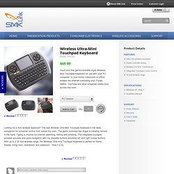 VP6364 - Wireless Ultra-Mini Touchpad Keyboard