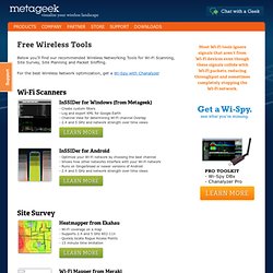 Free Wireless Networking Tools