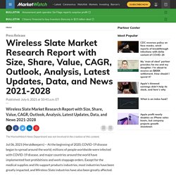 Wireless Slate Overview, Size, Share and Trends 2021-2028