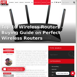 Top 10 Wireless Routers – Buying Guide on Perfect Wireless Routers