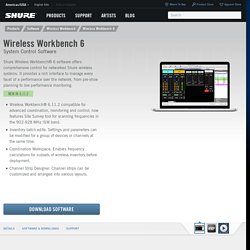 Wireless Workbench 6 Desktop Wireless Control App