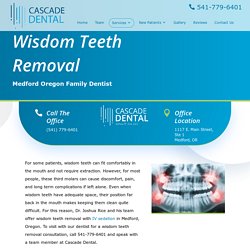 Wisdom Teeth Removal Medford Oregon