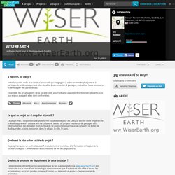 WiserEarth : Le Réseau Social pour le Développement Durable