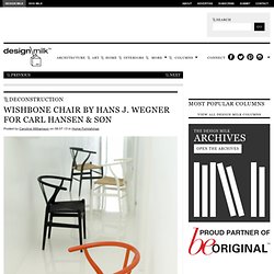 Wishbone Chair by Hans J. Wegner for Carl Hansen & Søn