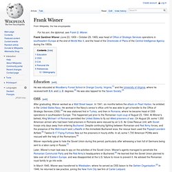 Frank Wisner